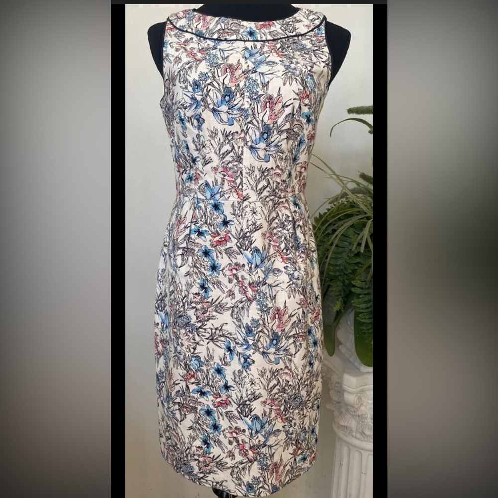 Chic Multicolor Floral Dress